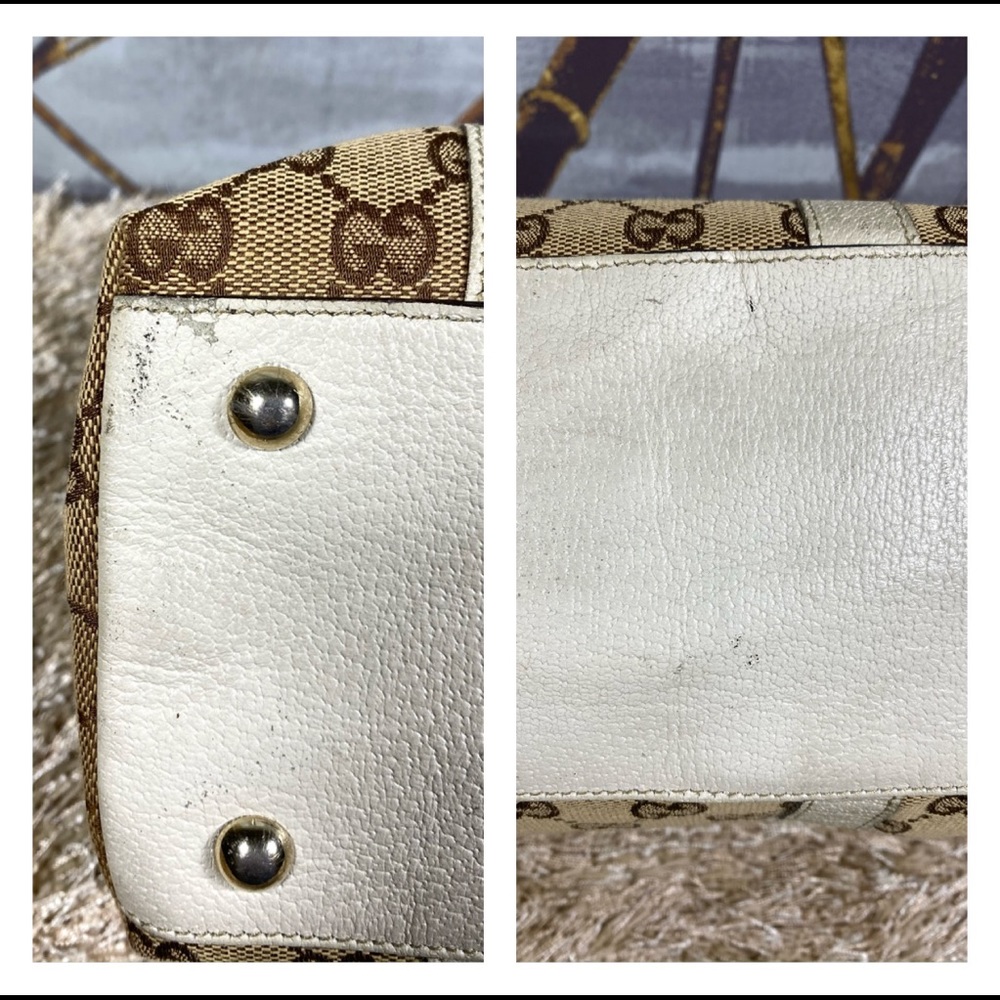 Gucci Vintage Abbey GG D-Ring Shoulder Bag - Picture 7 of 15